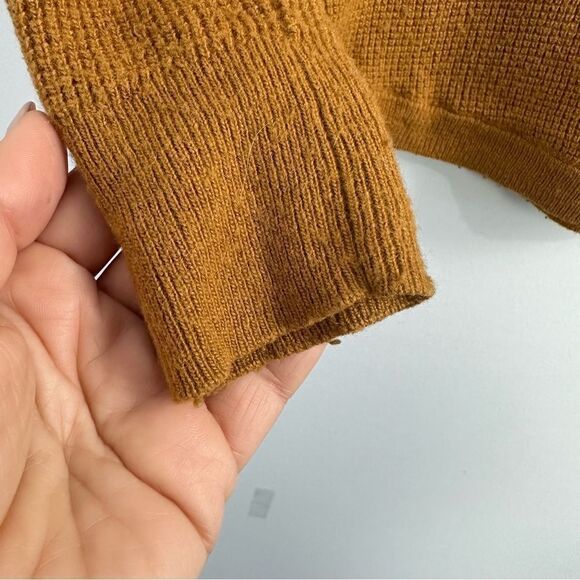 Madewell Jane Waffle Stitch Sweater Sz XS - Picture 9 of 12